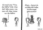 Clever abnehmen Strichmännchen-Comic is lieb? Diät, Kalorien